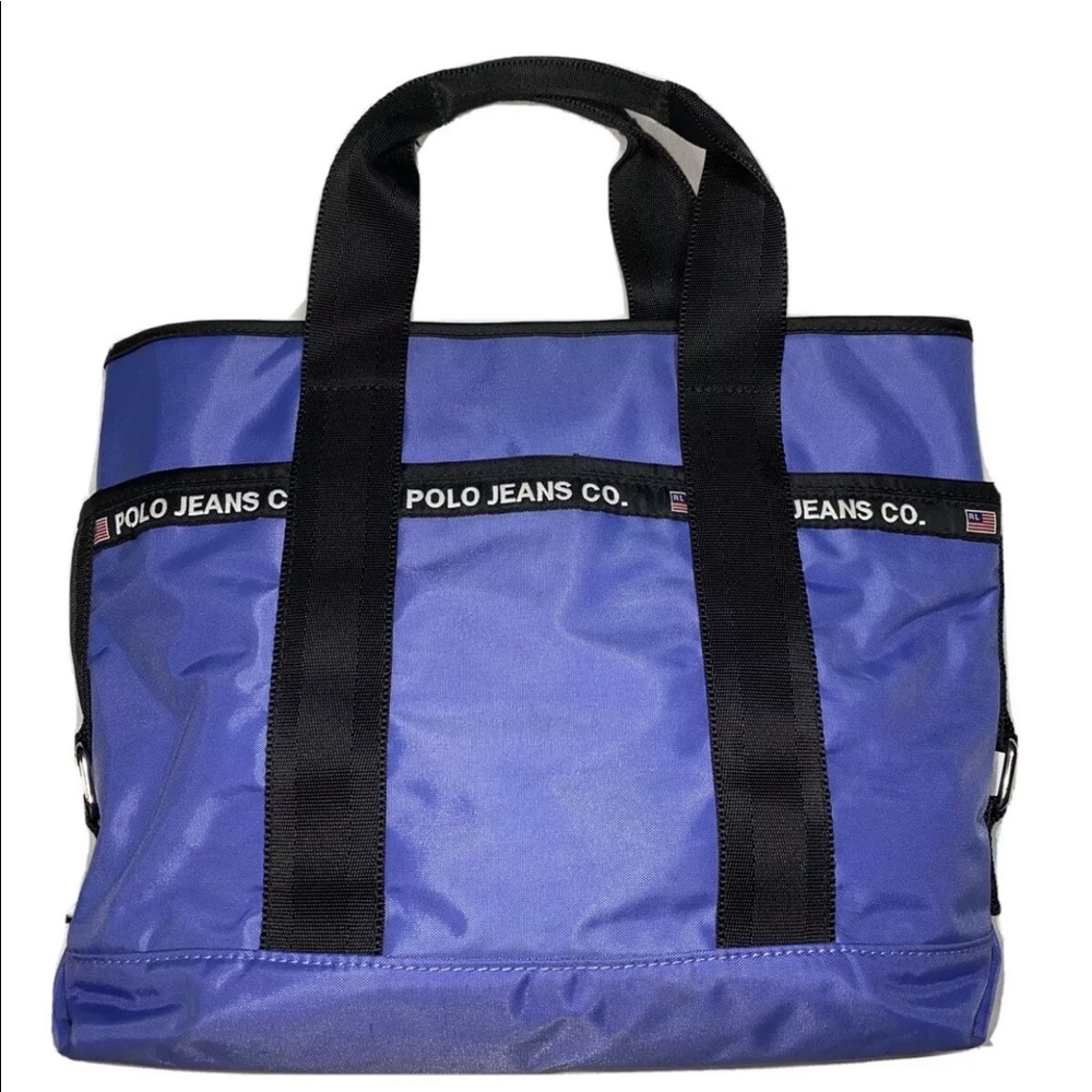 Ralph Lauren Polo Jeans Co Lavender Handbag